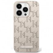 Karl Lagerfeld iPhone 16 Mobilskal MagSafe Hot Stamp - Beige