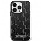 Karl Lagerfeld Mobilskal till iPhone 16 Plus MagSafe Hot Stamp - Svart