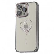 Kingxbar iPhone 15 Mobilskal Wish - Silver