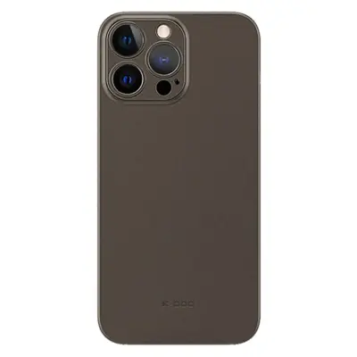 KZDOO iPhone 15 Pro Max Mobilskal Frosted Air Skin - Grå