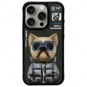 Nimmy iPhone 15 Pro Max Mobilskal Cool & Cute 2.0 Dog - Svart