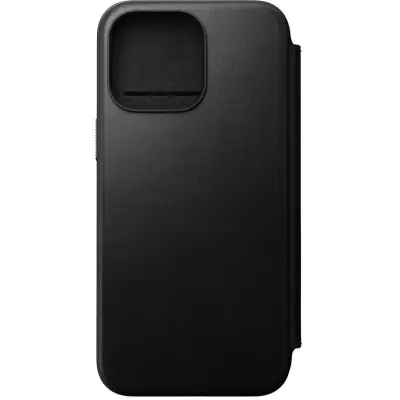Nomad Modern Leather Folio (iPhone 15 Pro Max) - Mörkbrun