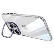 SULADA iPhone 15 Pro Max Skal Klara TPU+PC Mörklila Anti-drop