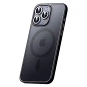 SULADA iPhone 15 Pro Max Skal MagSafe Anti-fall Titan Svart