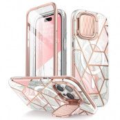 SupCase iPhone 15 Pro Max Mobilskal Magsafe Cosmo - Marble