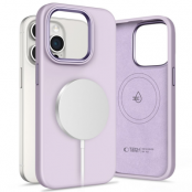 Tech-Protect iPhone 15 Pro Max Mobilskal Magsafe Silikon Pure - Mauve