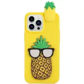 Trolsk Roligt Skal - Ananas (iPhone 15 Pro Max)