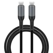 WIWU USB-C Till USB-C 240W Kabel PD Projector - Svart