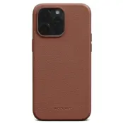Woolnut Leather Case (iPhone 15 Pro Max) - Grå