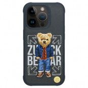 Zuck Bear iPhone 15 Pro Max Mobilskal Magsafe Social Vibes