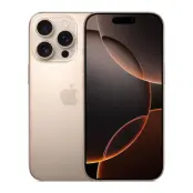 Apple iPhone 16 Pro - 8GB - 256GB - Sandfärgat Titan