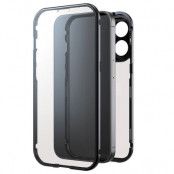 Black Rock iPhone 15 Pro Mobilskal 360 Degree - Svart/Clear