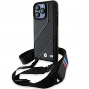 BMW iPhone 15 Pro Halsbandsskal M Edition Carbon Stripe