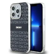 DKNY iPhone 15 Pro Mobilskal Magsafe IML Mono&Stripe - Svart