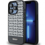 DKNY iPhone 15 Pro Mobilskal Magsafe Läder Printed Pattern