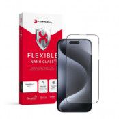 Forcell iPhone 15 Pro Härdat Glas Skärmskydd 5D