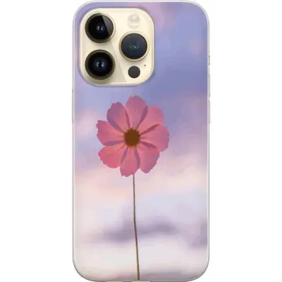 Mobilskal till Apple iPhone 15 Pro med Rosa blomma