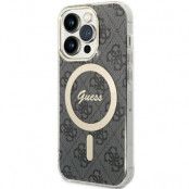 Guess iPhone 15 Pro Mobilskal Magsafe IML - Svart