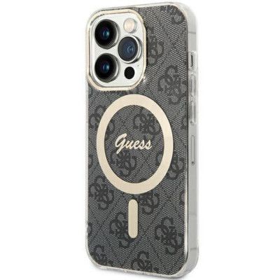Guess Mobilskal till iPhone 15 Pro Magsafe IML - Svart