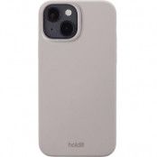 Holdit iPhone 15 Mobilskal Silicone - Taupe