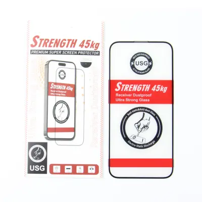 iPhone 15 Pro Härdat Glas Skärmskydd Ultra Strong 45KG