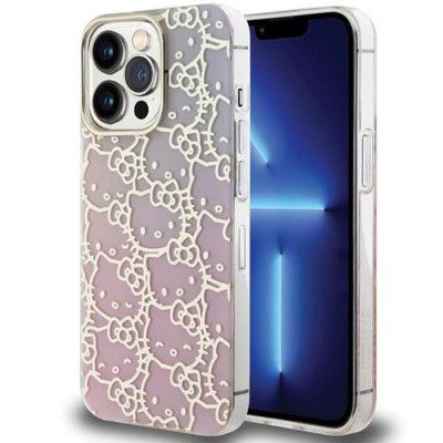 Hello Kitty Mobilskal till iPhone 15 Pro IML Gradient Electrop