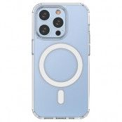 iPhone 15 Pro Mobilskal Magsafe Armored Gel - Transparent