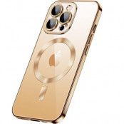 iPhone 15 Pro Mobilskal Magsafe Electroplating - Guld