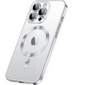 iPhone 15 Pro Mobilskal Magsafe Electroplating - Silver