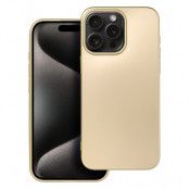 iPhone 15 Pro Mobilskal Metallic - Guld