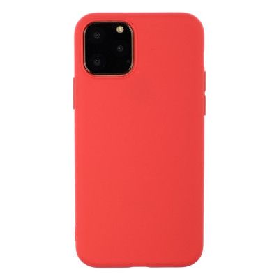 Mobilskal till iPhone 15 Pro TPU Matte Slim-Fit - Röd