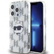 Karl Lagerfeld iPhone 15 Pro Mobilskal IML Choupette Head - Transparent