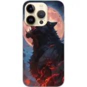 Mobilskal till Apple iPhone 15 Pro med Ylande varg