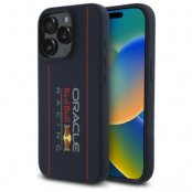 Red Bull iPhone 15 Pro Mobilskal MagSafe Silikon Vertical Logo