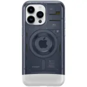 Spigen Classic C1 MagFit (iPhone 15 Pro) - Röd