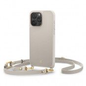 Spigen iPhone 15 Pro Mobilhalsband Skal Magsafe Cyrill - Cream