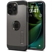 Spigen Tough Armor MagFit (iPhone 15 Pro) - Gunmetal