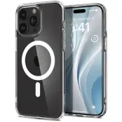 Spigen Ultra Hybrid MagFit (iPhone 15 Pro) - Vit