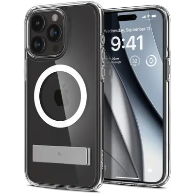 Spigen Ultra Hybrid S MagFit (iPhone 15 Pro) - Transparent
