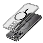 SULADA TPU+PC Skal för iPhone 15 Pro MagSafe Transparent Black