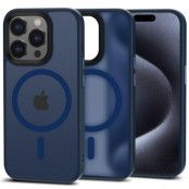 Tech-Protect iPhone 15 Pro Mobilskal Magsafe Magmat - Matte Navy