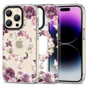 Tech-Protect iPhone 15 Pro Mobilskal Magsafe Mood - Rose Floral