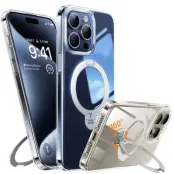 Torras iPhone 15 Pro Mobilskal Magsafe Ringhållare - Transparent