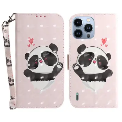 Trolsk Cute Panda Wallet (iPhone 15 Pro)