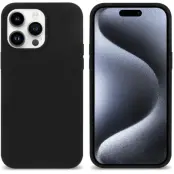 Trolsk Mobilskal Silikon - Svart (iPhone 15 Pro)