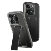 UNIQ iPhone 15 Pro Mobilskal MagSafe Heldro Mount with Stand - rökånga