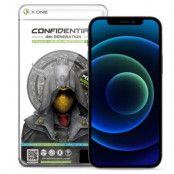 X-One iPhone 15 Pro Härdat Glas Skärmskydd Privacy Shock Eliminator