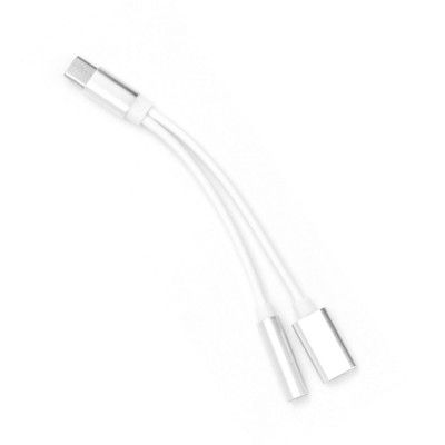 Adapter HF/audio + charging USB-C - Jack 3.5mm Vit