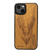 Bewood iPhone 15 Mobilskal Deer Imbuia