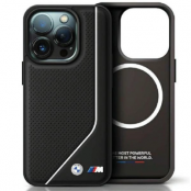 BMW iPhone 15/14/13 Mobilskal Magsafe Perforated Twisted Line